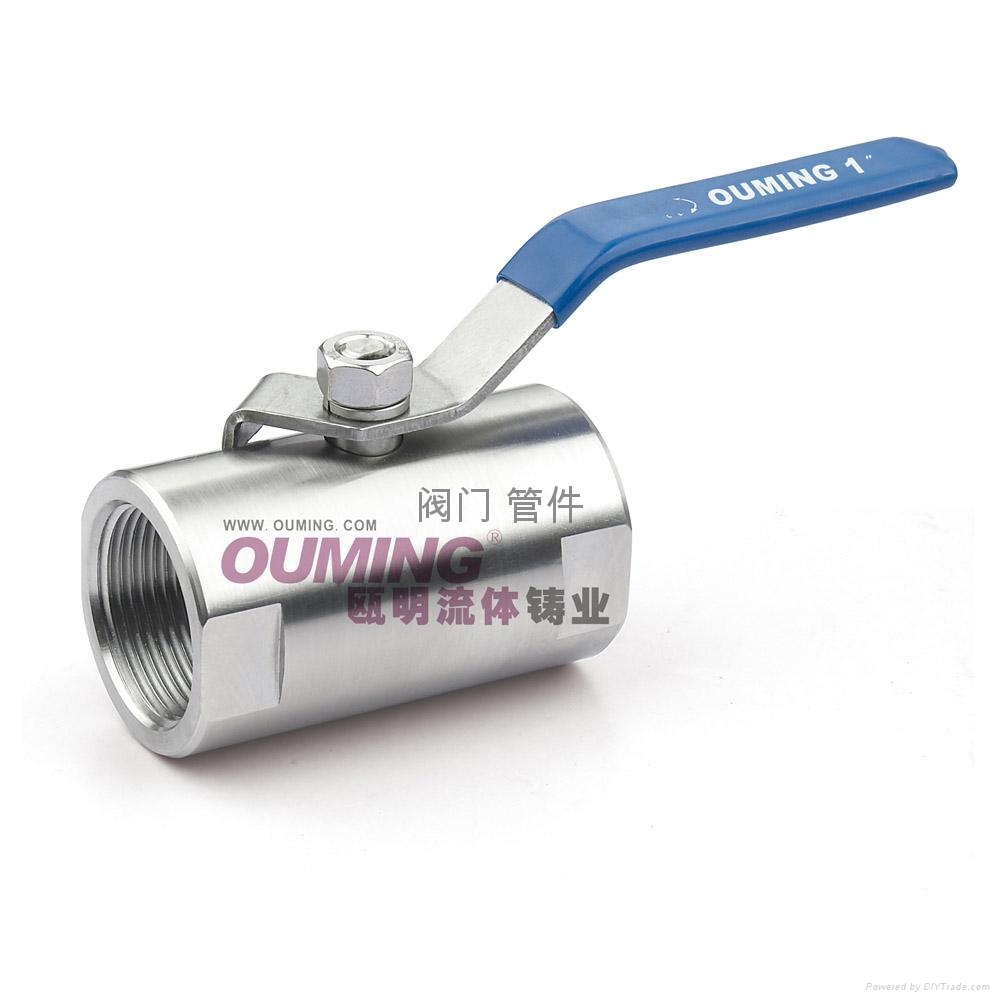 不銹鋼內(nèi)螺紋片式球閥Q11F-16P 中國(guó)浙江省OUMING制造的高質(zhì)量閥門